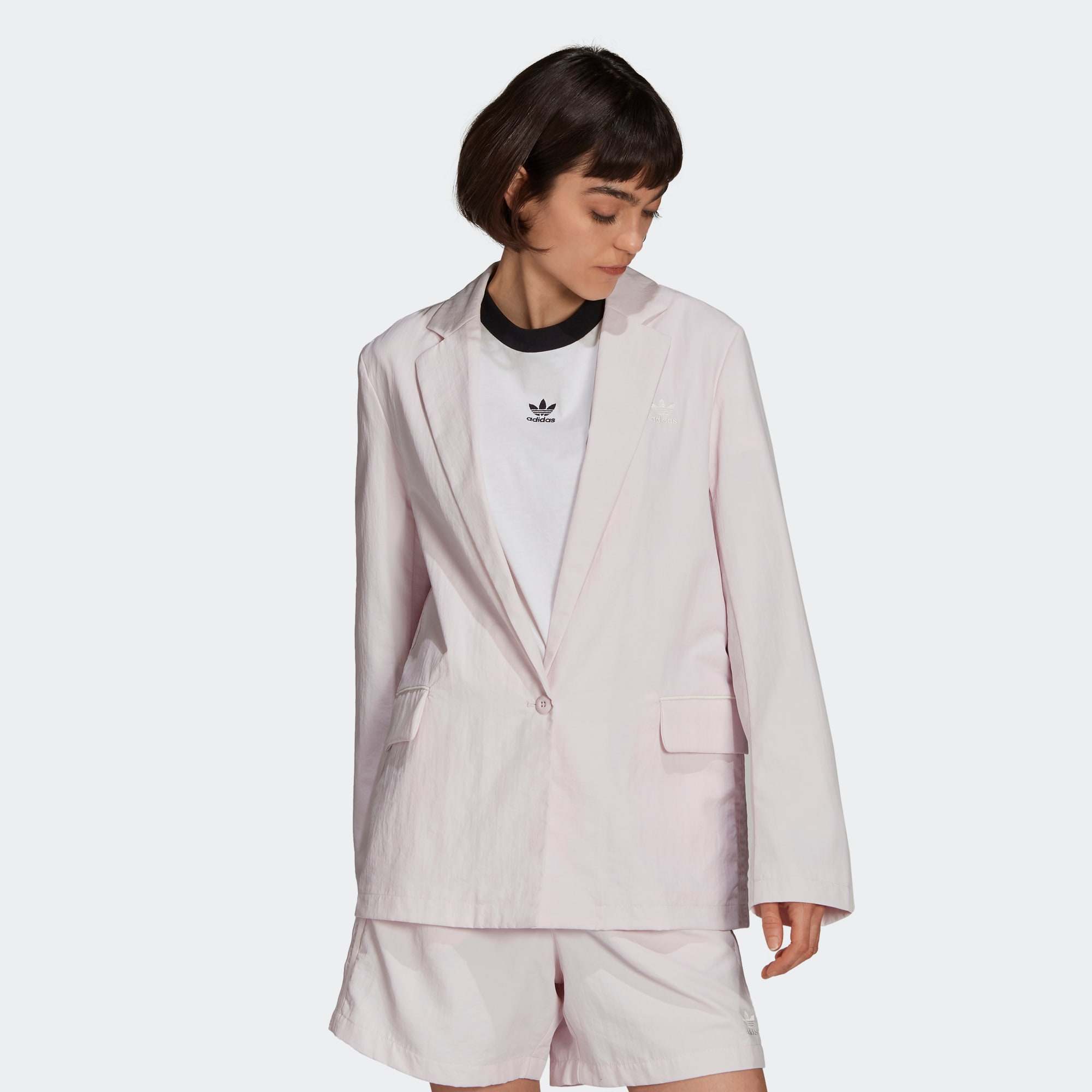 Adidas/阿迪达斯 三叶草女子BLAZER运动西装外套 H56446