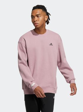 Adidas/阿迪达斯 男女运动休闲宽松长袖圆领卫衣套头衫 IB2715