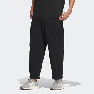 Adidas/阿迪达斯 男子三叶草 BOTTOMS 复古梭织运动裤 IW6294