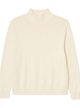 Adidas/阿迪达斯 女子简约舒适运动休闲半高领针织衫 II8046