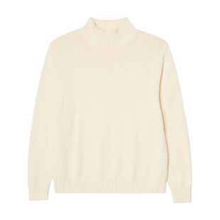 Adidas/阿迪达斯 女子简约舒适运动休闲半高领针织衫 II8046