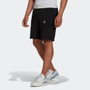 Adidas/阿迪达斯 男女三叶草 SHORTS舒适透气拼接运动短裤 HG1442