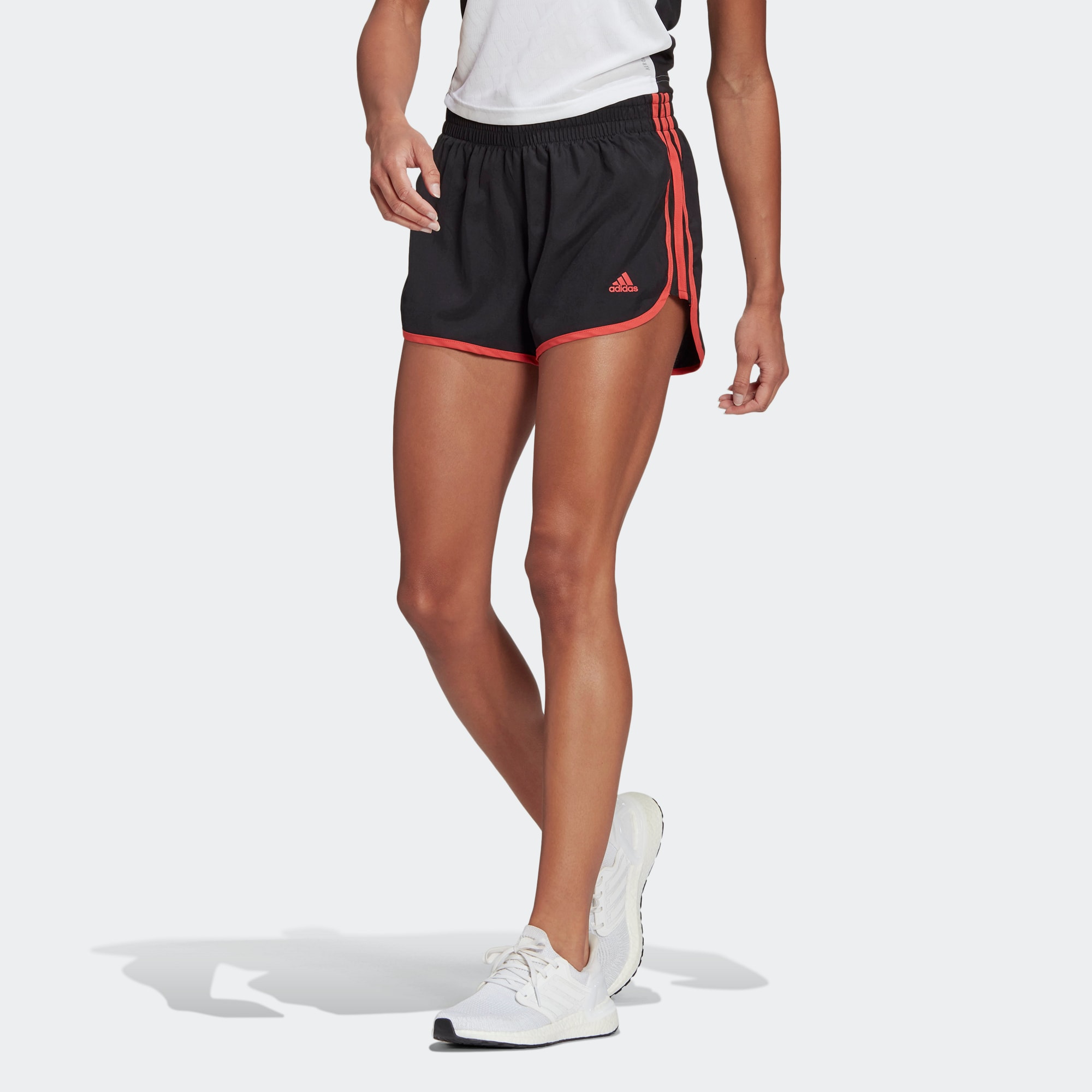 Adidas/阿迪达斯 女子马拉松跑步运动短裤 HC1769 GK5258