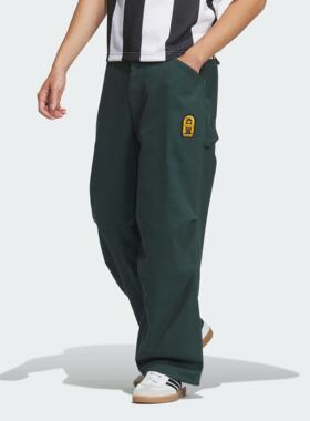 Adidas/阿迪达斯 男子三叶草 WOVEN 宽松运动长裤 JC6848