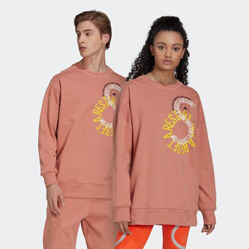 Adidas/阿迪达斯 男女Stella SMC运动宽松长袖圆领卫衣 IB5887