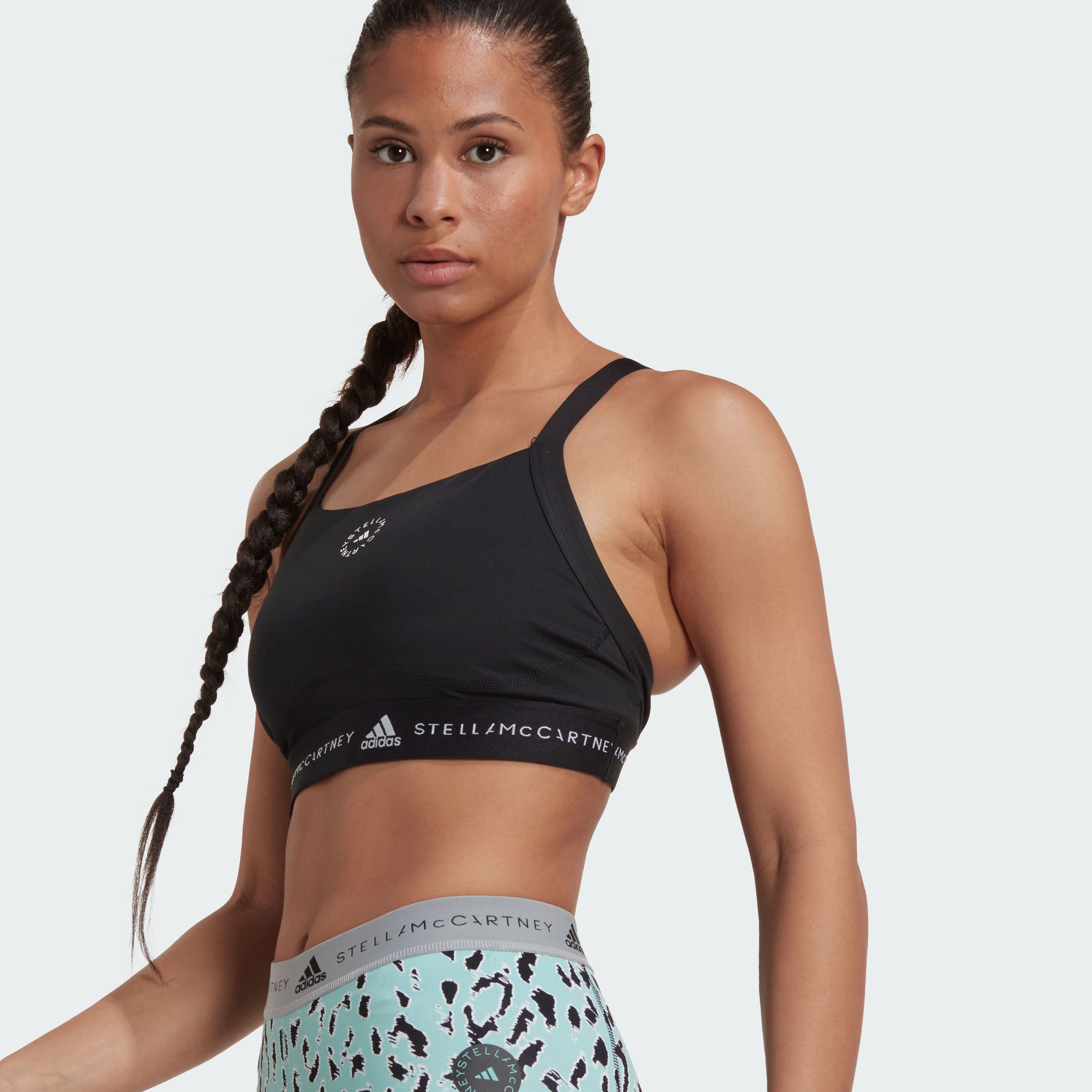 Adidas/阿迪达斯 女子Stella McCartney中强度训练运动胸衣HD9097