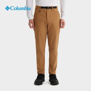 Columbia/哥伦比亚 男子户外休闲防风保暖弹力软壳裤 AE8821-224