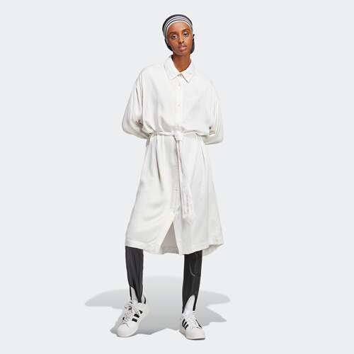 Adidas/阿迪达斯 女子三叶草 SHIRT 运动休闲长袖衬衫 IB5791