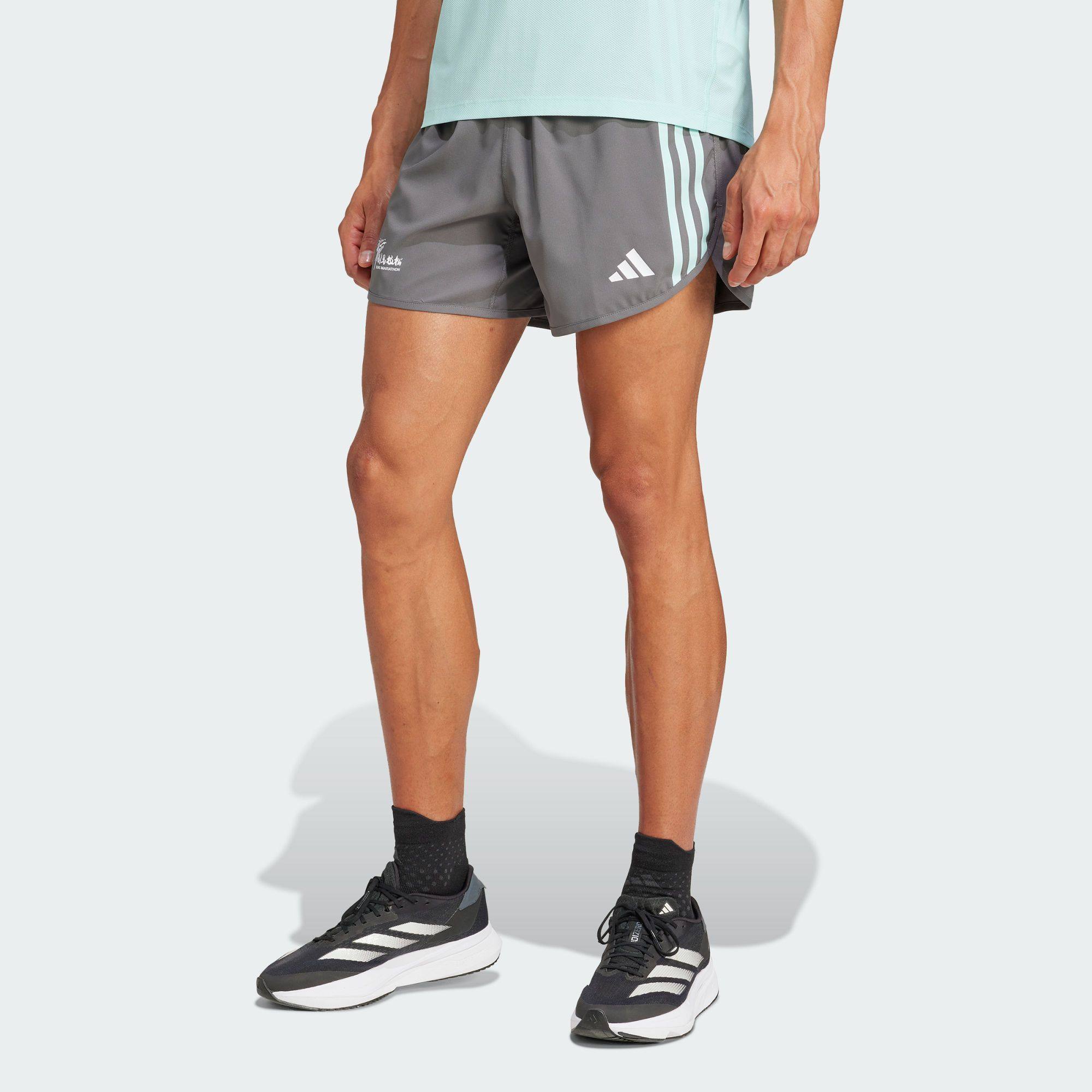 Adidas/阿迪达斯 男子北京马拉松系列跑步运动短裤 JP0170,运动服/休闲服装,运动中长裤／短裤,淘宝优惠券,粉丝福利购,淘宝优惠卷