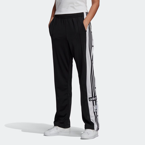 Adidas/阿迪达斯 女子三叶草侧开排扣裤宽松长裤 GN2807（日版）