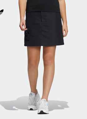 Adidas/阿迪达斯 三叶草女子运动舒适时尚工装短裙 HE6593 HE6592