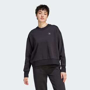 SMC Adidas 阿迪达斯 女子 IQ2635 运动圆领卫衣套头衫