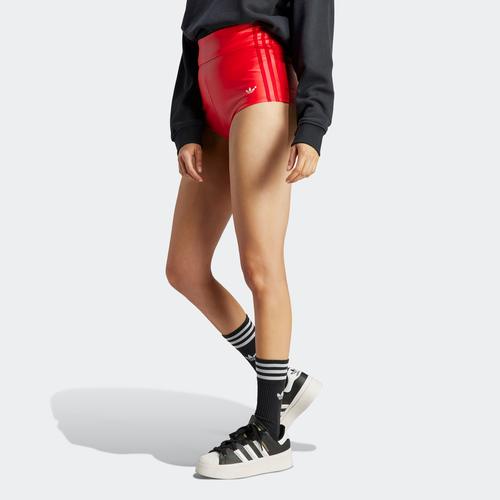 Adidas/阿迪达斯 女子三叶草 SHORTS 修身运动短裤 IB4546