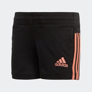 阿迪达斯 CF6613 Adidas SHORT 女童休闲运动短裤