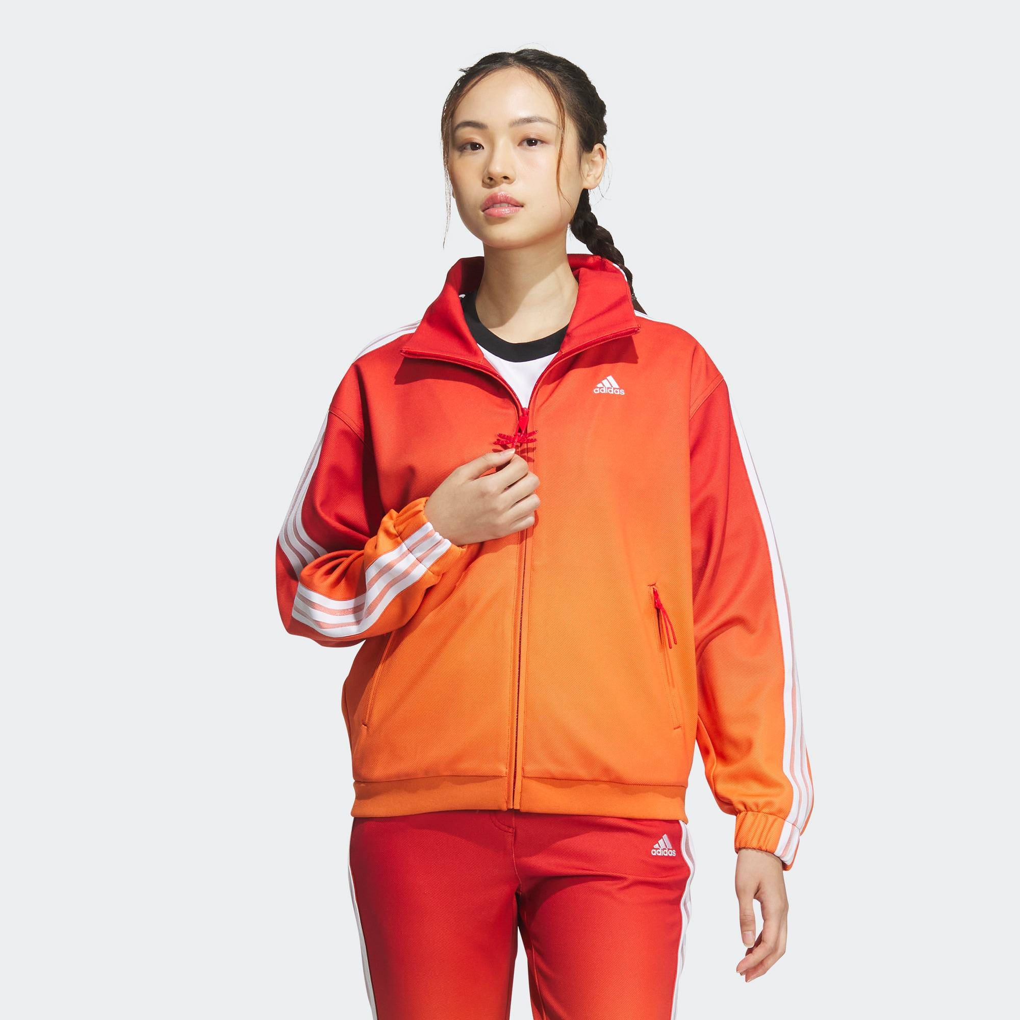 Adidas/阿迪达斯 女子艺术巨匠联名之齐白石系列夹克外套 JG8770