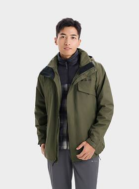 Columbia/哥伦比亚 男女抓绒内胆三合一防水冲锋衣 XE9099-397
