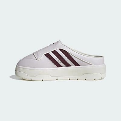 Adidas/阿迪达斯 女子三叶草七夕款舒适休闲拖鞋穆勒鞋 JH9601