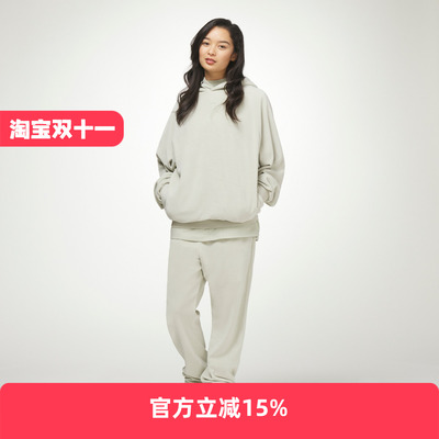 Adidas/阿迪达斯 男女三叶草运动长袖连帽卫衣套头衫 IA3455