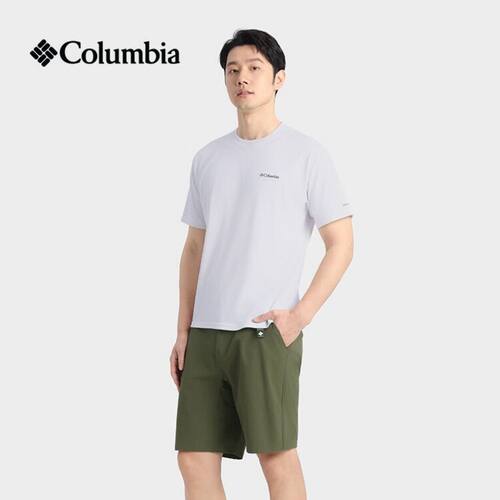 Columbia/哥伦比亚 男女户外短袖透气排汗运动T恤 XE9956-125