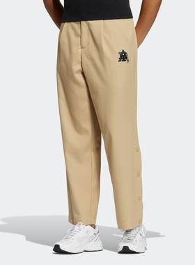 Adidas/阿迪达斯 女子三叶草美式复古风运动裤 IC6587