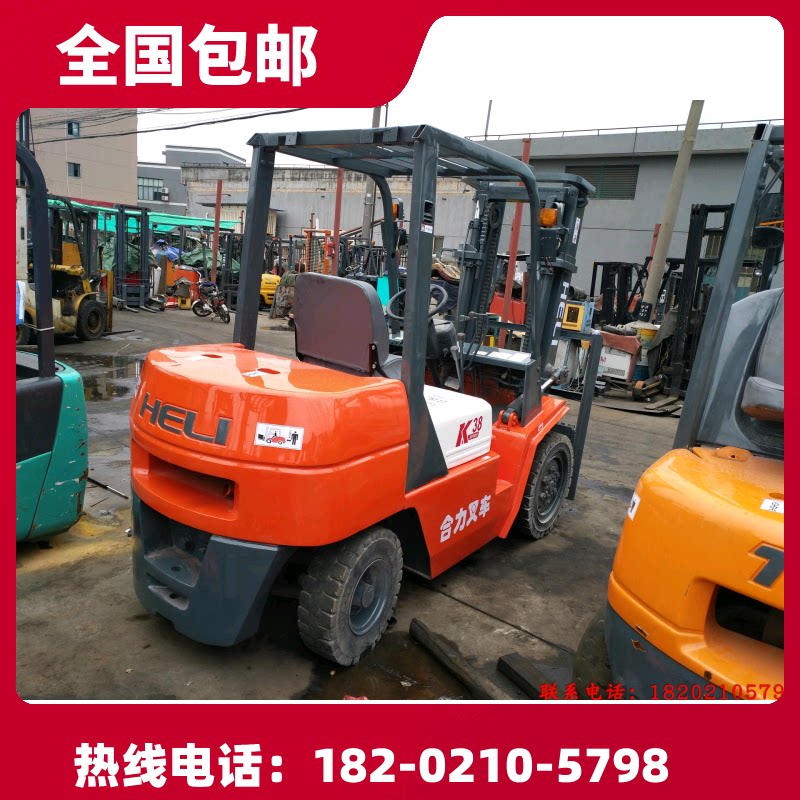 转让合力3吨二手叉车3.5吨5吨6吨10吨柴油叉车升高3米4.5米5米6米