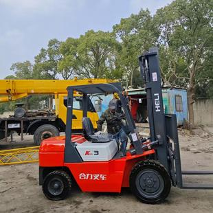 3吨合力叉车二手电动叉车1.5吨2吨2.5吨4米带侧移加装 抱夹