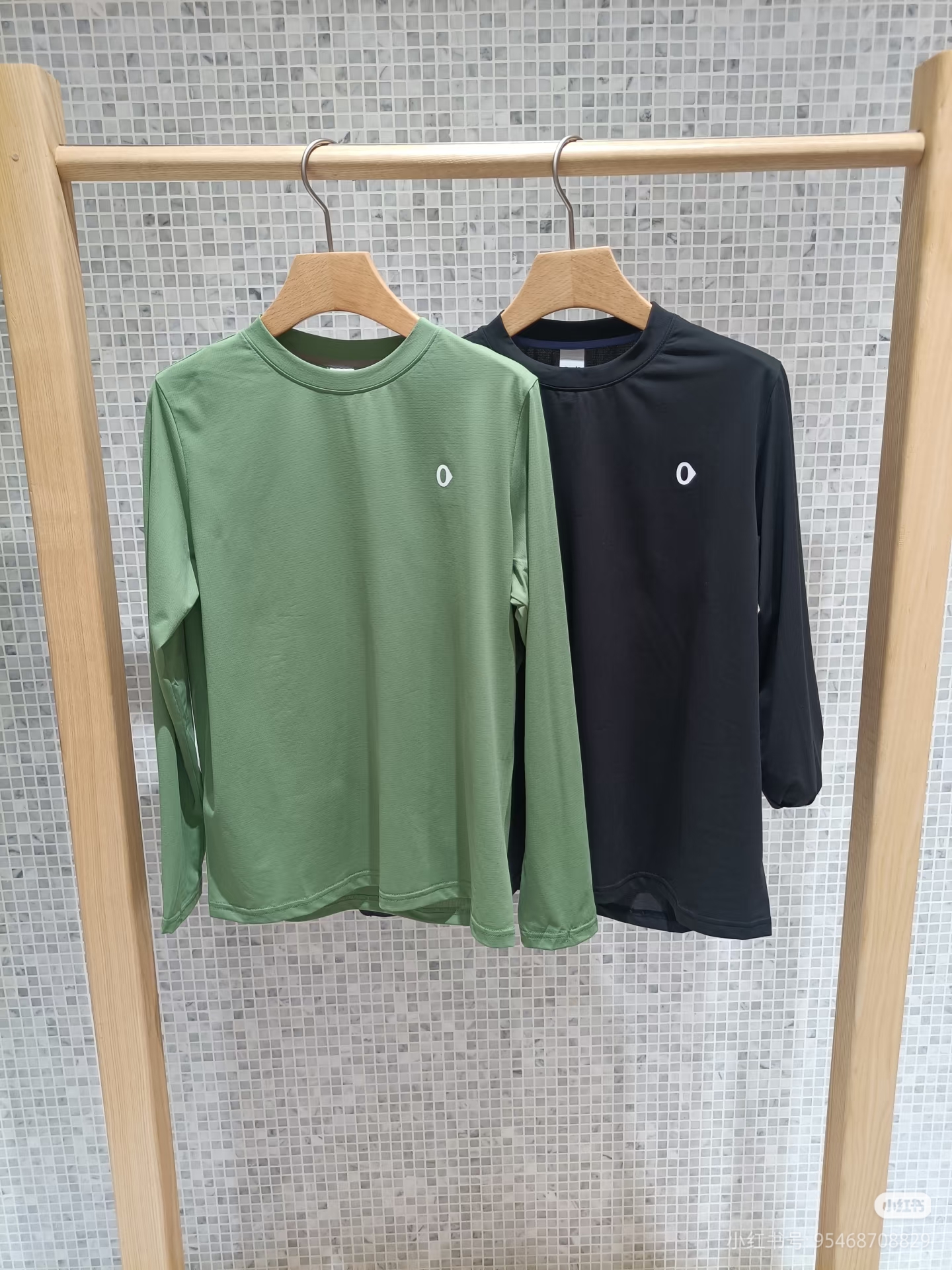 A0253TS02素ran国内专柜正品代购2025秋休闲轻量速干长袖T恤595