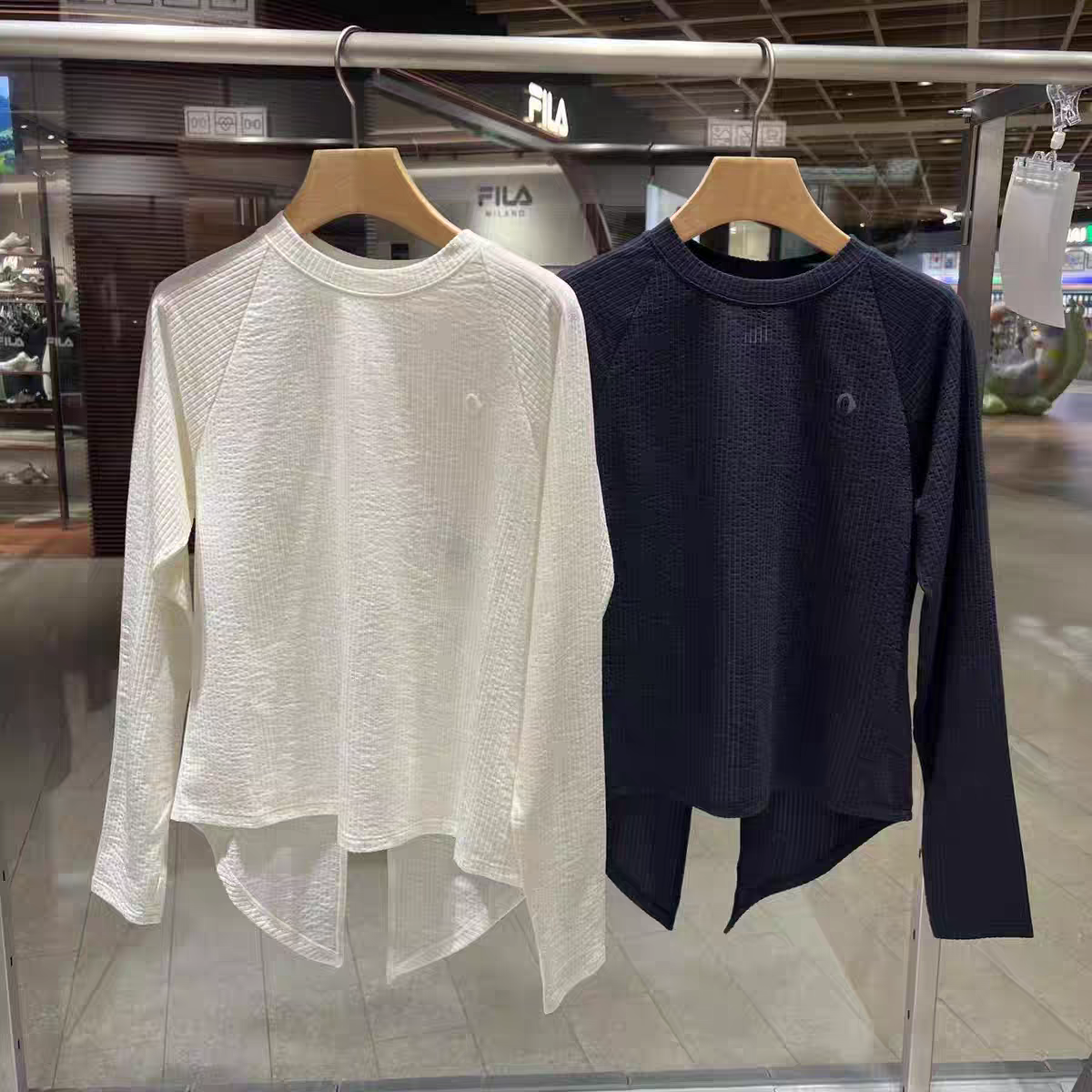 A0253TS35素然国内专柜正品代购25冬运动羊毛罗纹宽松长袖T恤1250