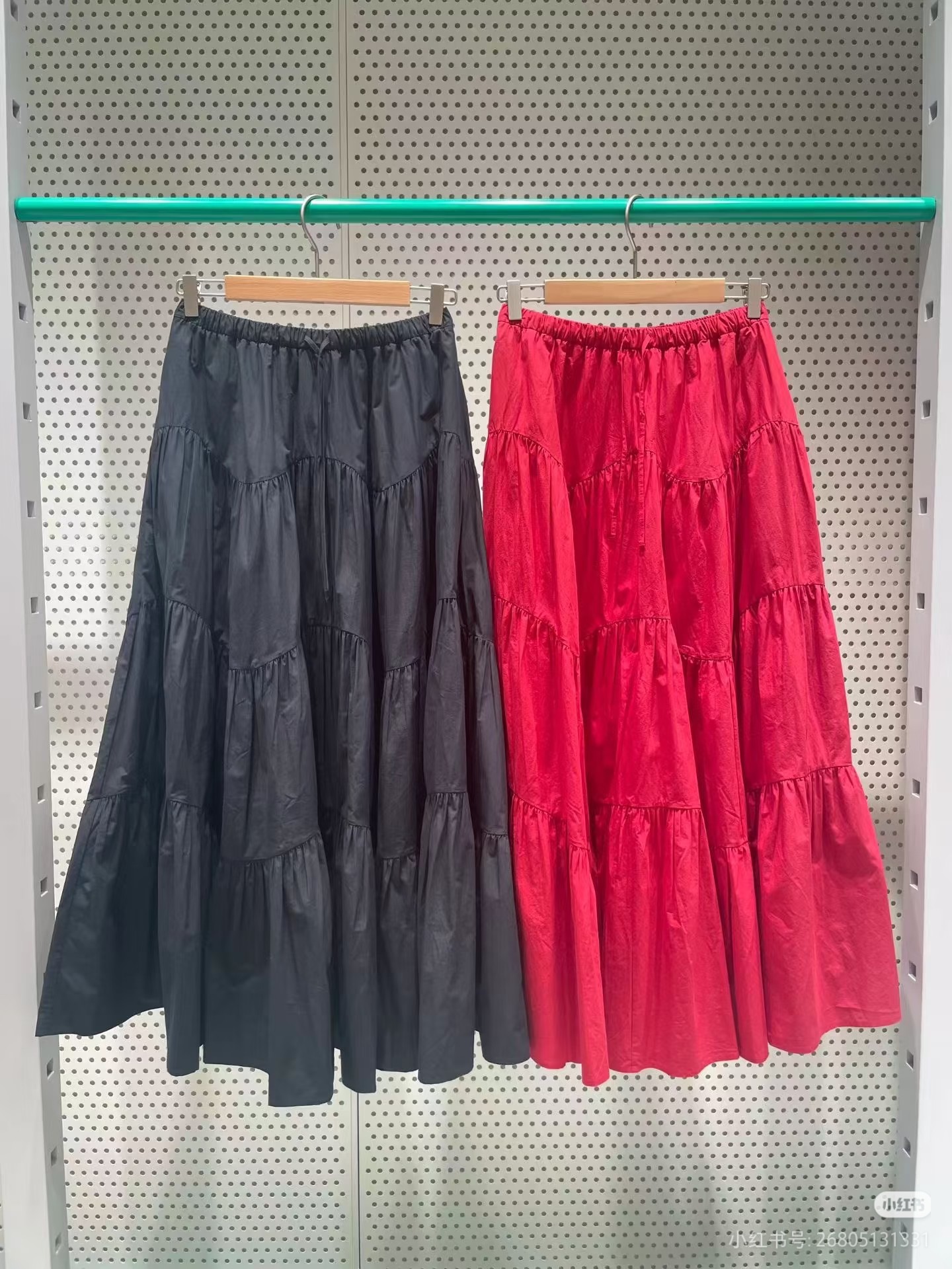 W0261SK05素2026春1款2750国内正品代购微皱轻薄棉布波浪塔裙,女装/女士精品,半身裙,淘宝优惠券,粉丝福利购,淘宝优惠卷