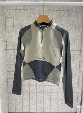 ZUG素ran正品国内代购25简约休闲运动无缝长袖T恤A0253TS09原895