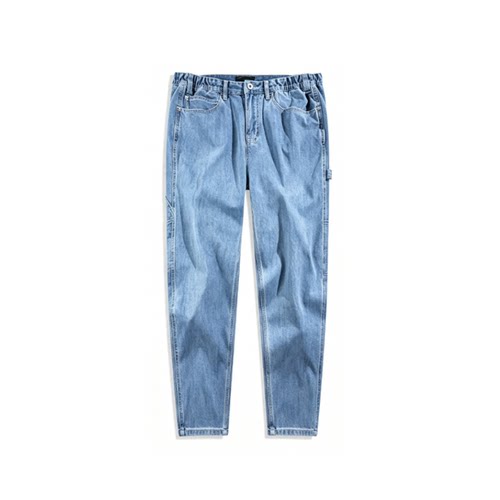 男装剪标夏季牛仔裤休闲舒适裤子