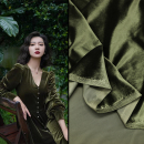 面料 精品韩国绒金丝绒布料天鹅绒不倒绒弹力柔软连衣裙旗袍服装