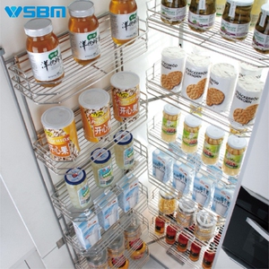 厨房大怪物拉篮高柜拉篮零食柜拉篮联动拉篮零食收纳柜大怪兽拉篮
