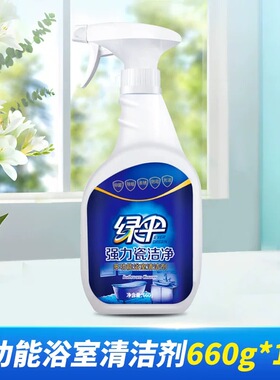 绿伞瓷砖清洁剂洁瓷净660g*1瓶卫生间地砖不锈钢清洗地板瓷洁净