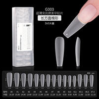 gaoy Goya Nail Salon's special ultra-thin, seamless, no-polishing artificial nail patch wearable extension tool thumbnail 8