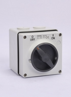 KRIPAL科瑞普56SW432澳式旋钮开关方形开关户外防水电源开关4P32A