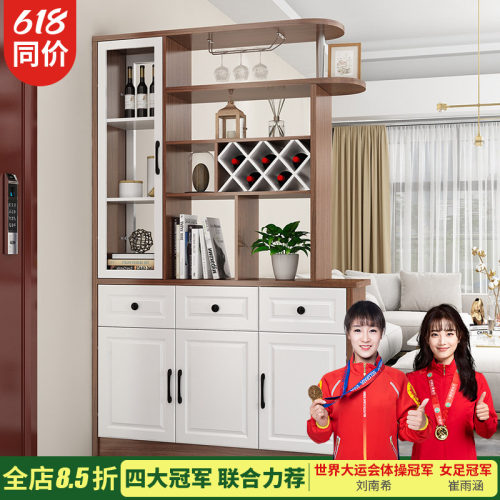 双面客厅隔断柜屏风柜酒柜间厅柜