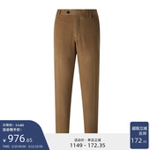 西裤 GIEVES 手工男士 浅棕色羊毛羊绒混纺时尚 CHARLES秋冬限量版