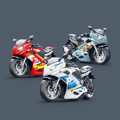 摩托车中性惯性声光玩具