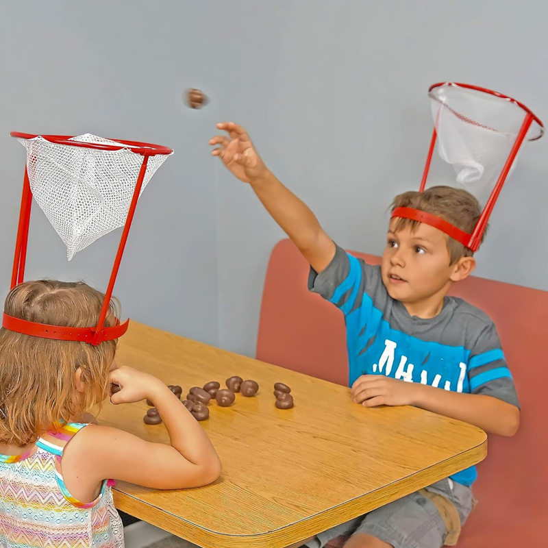 创意头顶篮球投篮便便投球室内户外亲子运动活动游戏儿童玩具礼物,玩具/童车/益智/积木/模型,创意/整蛊玩具,淘宝优惠券,粉丝福利购,淘宝优惠卷