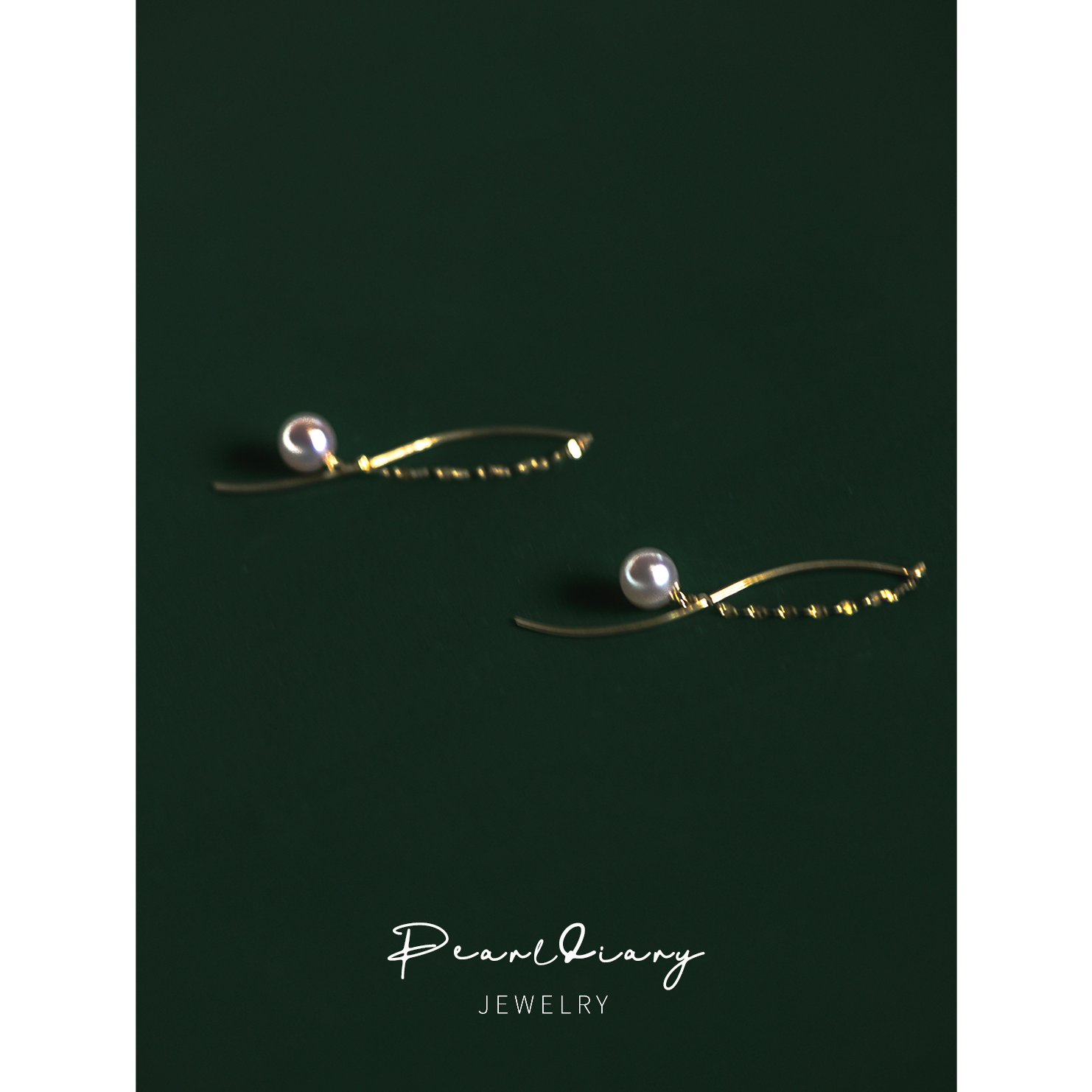 18k金原创设计瓦片链极光无暇