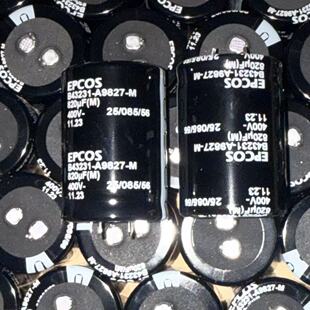 B43231 400v820uf epcos牛角电解电容 A9827