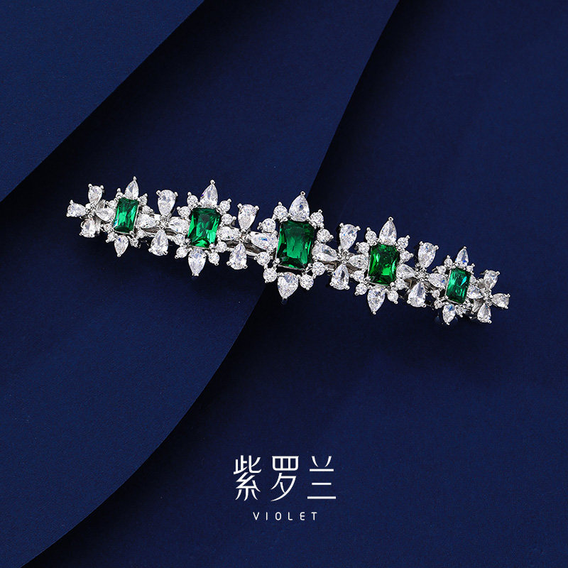 【紫罗兰正版】舞翠发夹