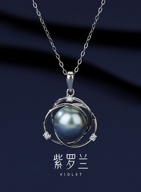 【紫罗兰正版】环溪珍珠项链