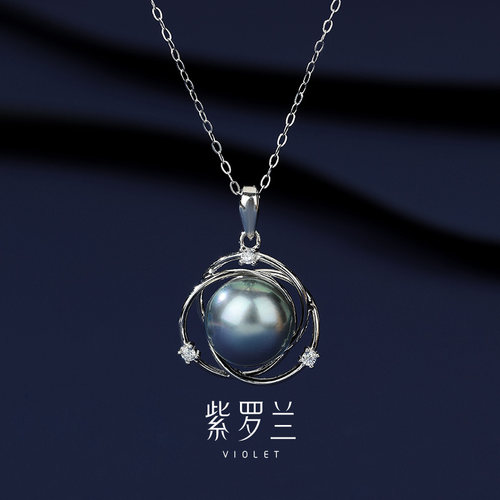【紫罗兰正版】环溪珍珠项链