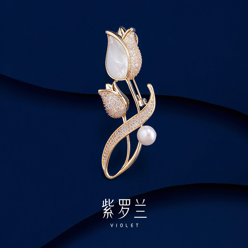 【紫罗兰正版】香郁胸针气质优雅大气精致百搭胸花别针生日礼物,饰品/流行首饰/时尚饰品新,胸针,淘宝优惠券,粉丝福利购,淘宝优惠卷