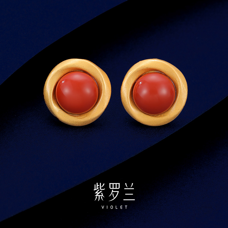 【紫罗兰正版】舞霞耳钉