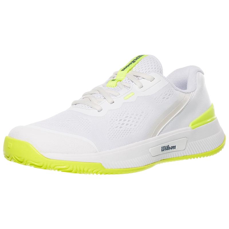 Wilson威尔胜女士网球鞋缓震透气支撑稳定防滑网面材质白色