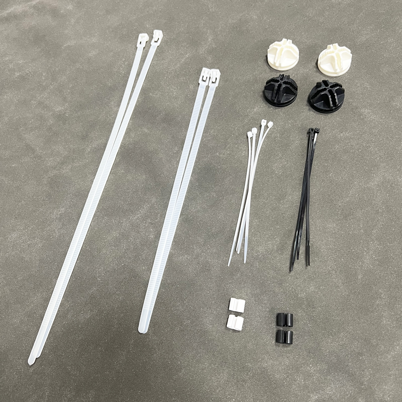 黑尼龙4*150mm塑料捆绑电线扎带