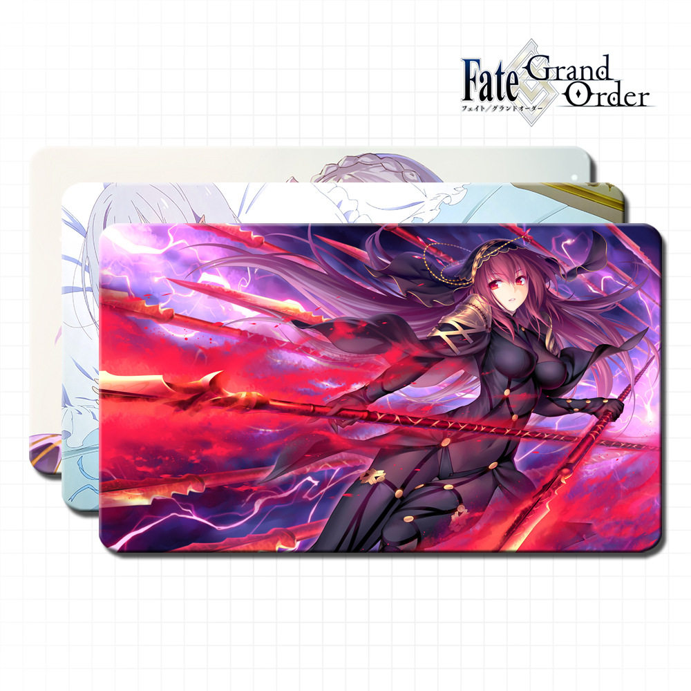 fate grand order鼠标垫 fgo鼠标垫 师匠 斯卡哈鼠标垫键盘垫超大